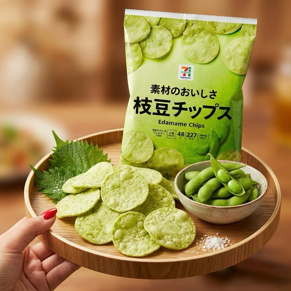 ถั่วแระญี่ปุ่นอบแห้ง