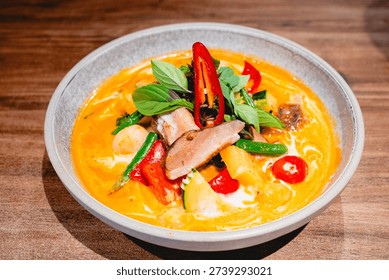 แกงเผ็ดเป็ดย่าง