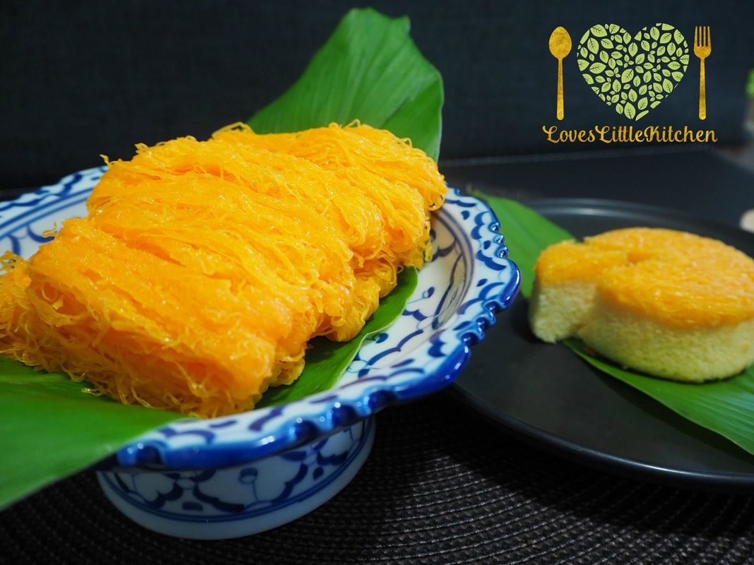 ฝอยทองโรยหน้า (กล่อง)