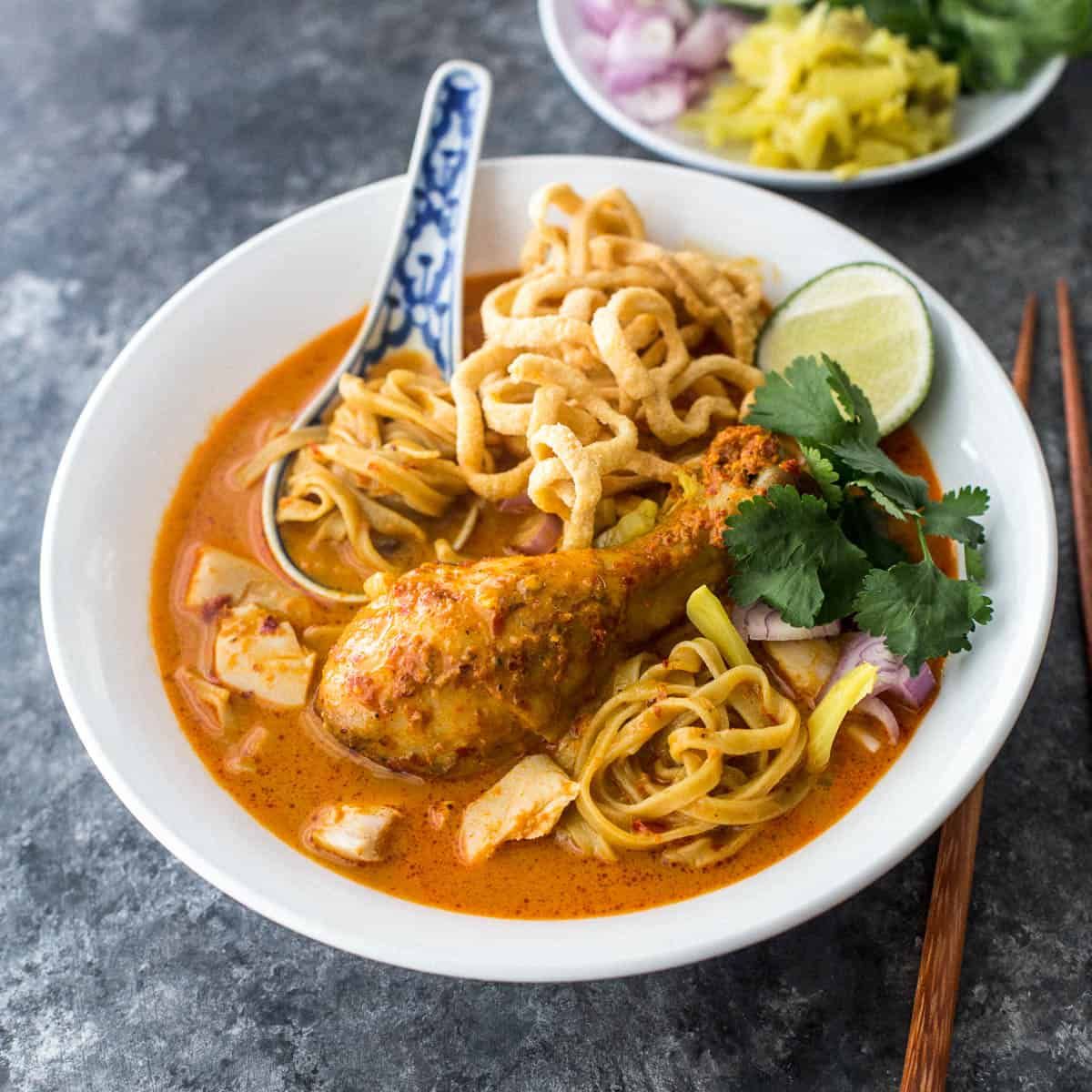 清迈咖喱鸡面（2份）