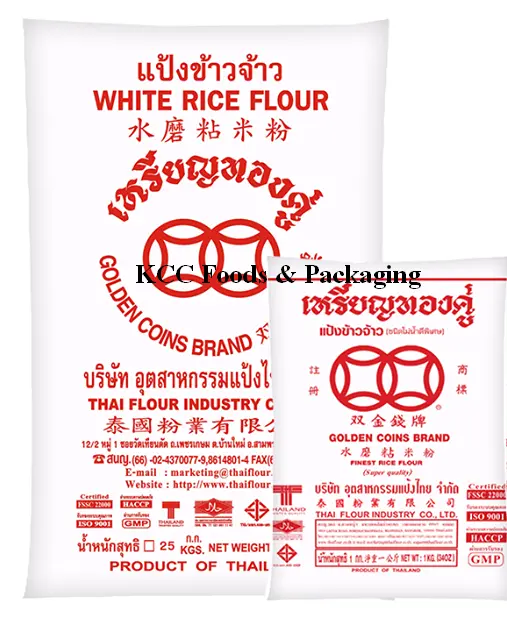 แป้งข้าวจ้าวตราเหรียญทอง