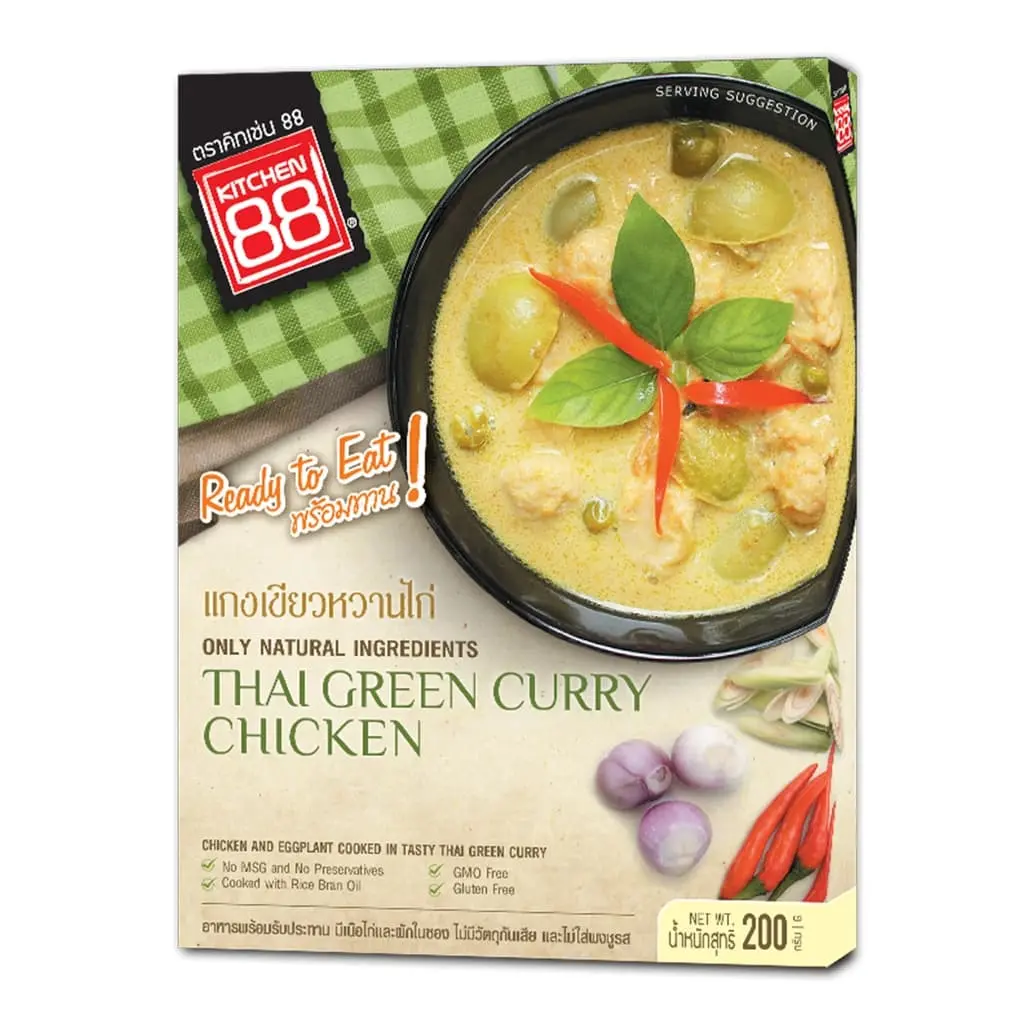 แกงเขียวหวานไก่พร้อมทาน