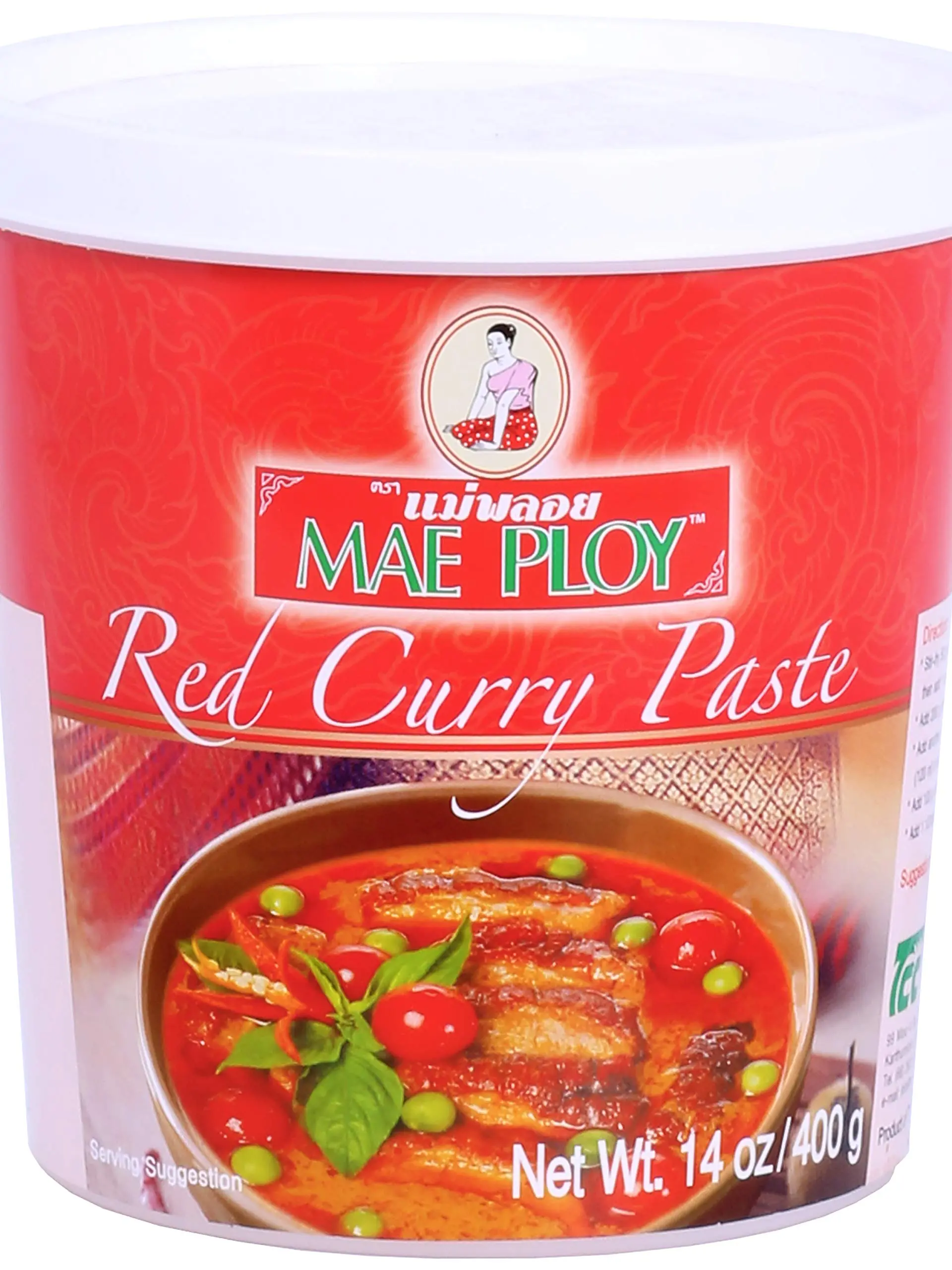 Mae Ploy Red Curry Paste, 400g